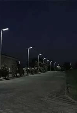 6m Pole 30w LED Solar Integrated Street Light in Saudi Arabia